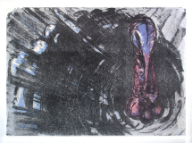 HİNDİ, Litografi,45x65cm.,1981