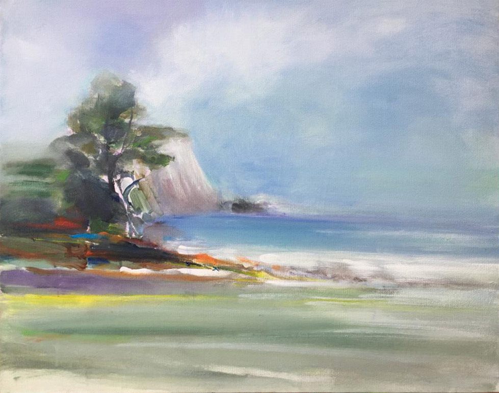 Basri Erdem, ABANA DAN, Tuval Üzerine Yağlıboya, 55x65cm.,2019