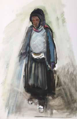 Basri Erdem, SON BAKIŞ, 116X89cm, 2023